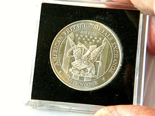 1/2 oz Silver Round - APMEX  In protective Display Case