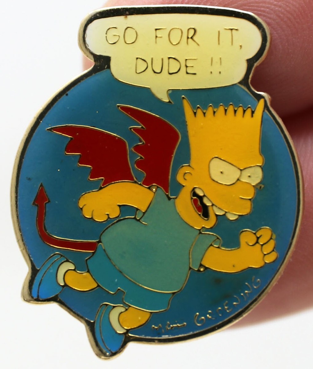 1990 Gift Creations The Simpsons Bart Simpson 