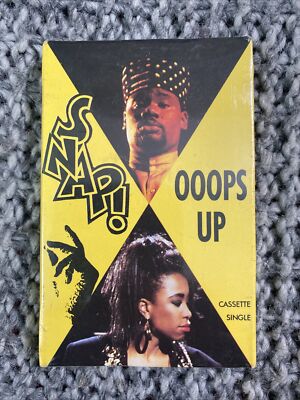 Cassette Tape Single New Sealed 1990 Snap !   Ooops Up