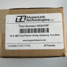 Hyperlink Technologies Model HG2416P 2.4 GHz 15.5 dBi Flat Panel Antenna