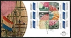 NETHERLANDS 2016 FDC Australia and the Netherlands international stamps SG05