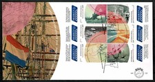 NETHERLANDS 2016 FDC Australia and the Netherlands international stamps SG05 