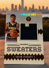 Jalen Pickett 2023-24 NBA Hoops Winter Rookie Sweaters Patch #RSW-JPI