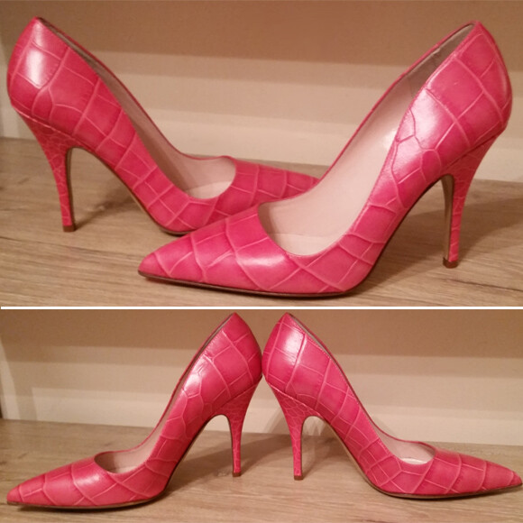 kate spade floral heels