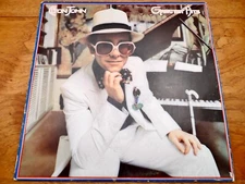 Elton John ♫ Greatest Hits ♫ 1974 MCA Records Original Vinyl LP w/Insert