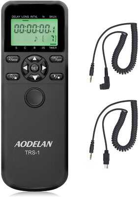AODELAN TRS-1 CAMERA SHUTTER RELEASE TIMER REMOTE CONTROL FOR Canon (H)