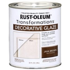 1-qt. Java Brown Cabinet Decorative Glaze &ndash; Case of 2, Perfect for Refinishing