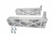 Royal Hooks Billet Aluminum Tailgate Hinges Raw for Wrangler JL RHO-12016-RW