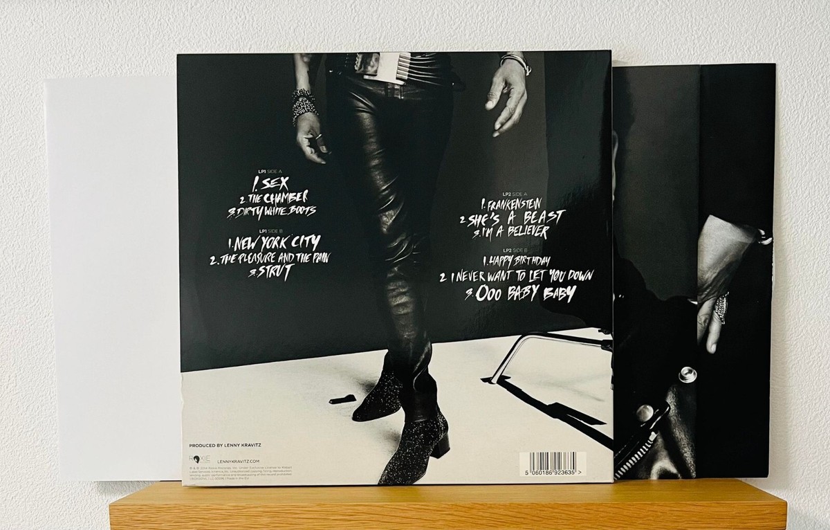 Lenny Kravitz / Strut 2014 EU ORIGINAL 2LP BIG POSTER Roxie