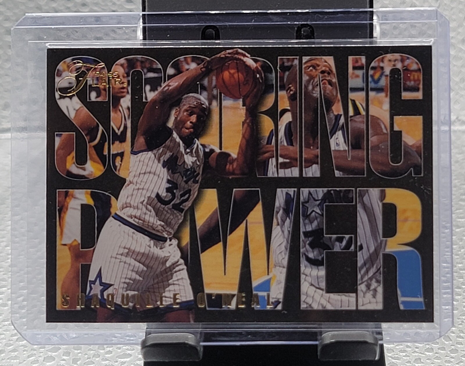 1994-95 Flair Shaquille O’Neal Scoring Power #5!