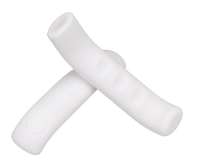 Miles Wide Sticky Fingers Bicycle Brake Lever Covers (PAIR) WHITE