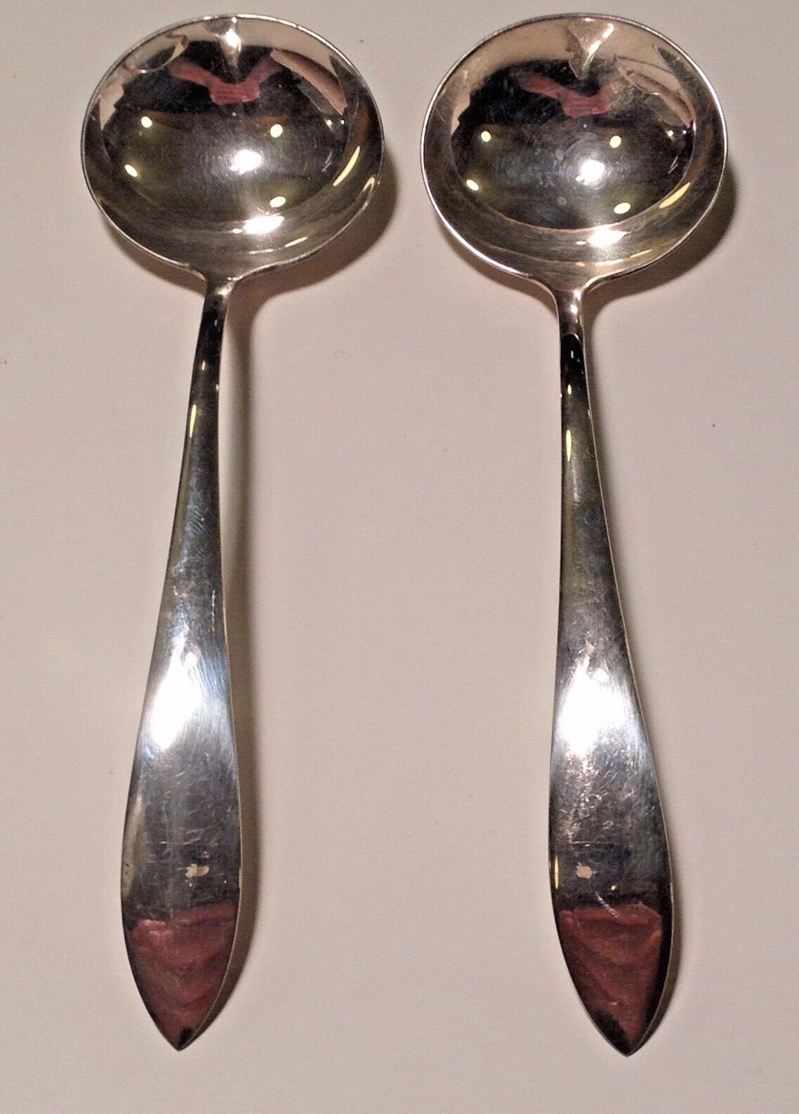 Pair of Sterling Silver Cream Sauce Ladles