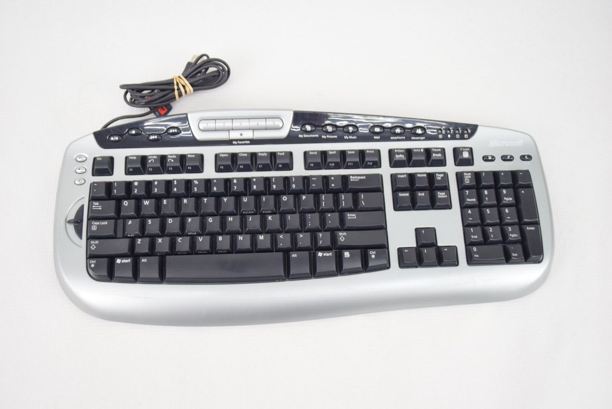 Microsoft KC-0405 Digital Multi Media Pro Keyboard USB | eBay