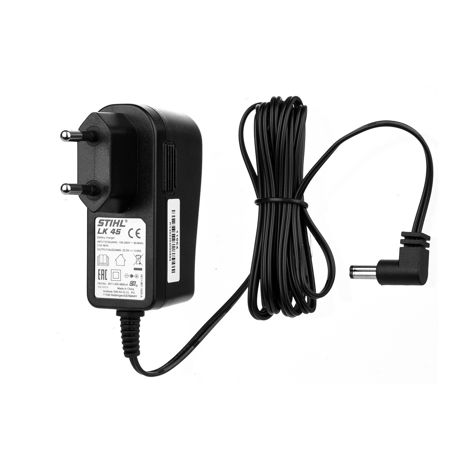 Alimentatore 22.5v Cavo Di Ricarica AC Per STIHL FSA45 BGA45 Hsa45 Adattatore 22 5v 0 65a 963320 - Foto 8