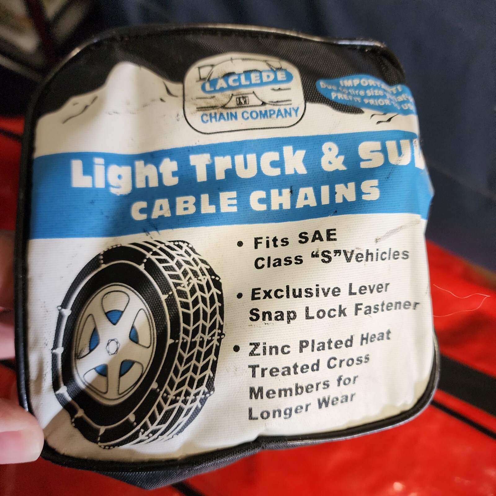 Laclede+2016+Light+Truck+26+SUV+Cable+Tire+Snow+Chains for sale online