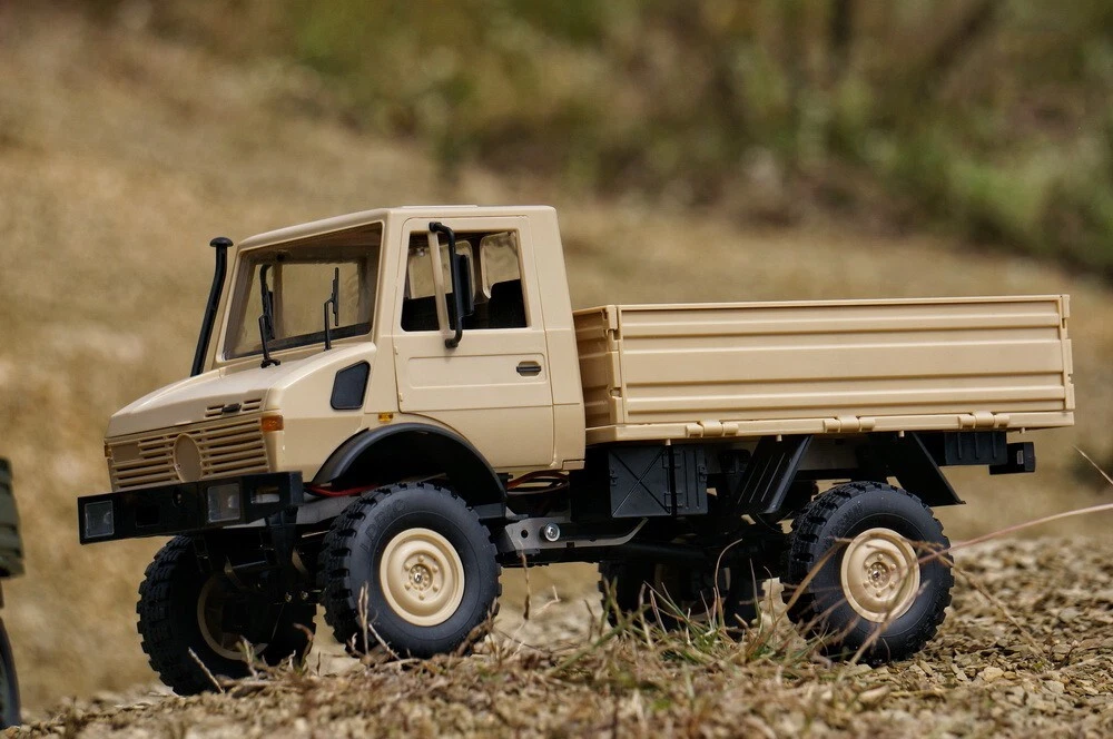 LDRC P06 4WD Replica Unimog Military RC Car Crawler Trail Truck