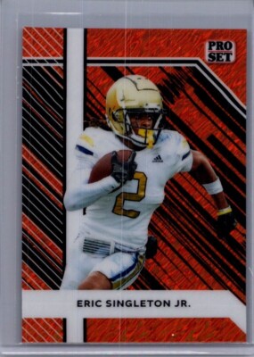 Eric Singleton Jr 2024 Leaf Football 1/1 Pre Production Proof