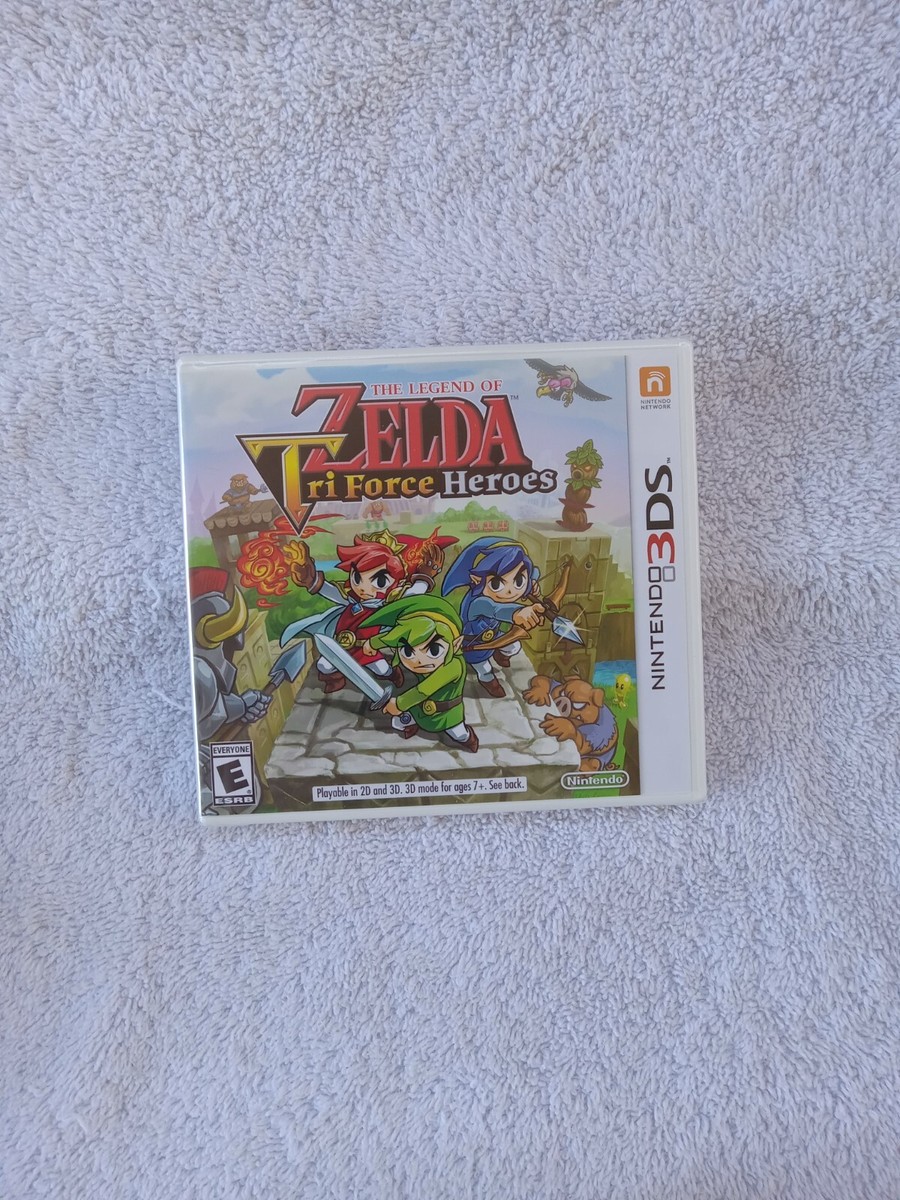 Legend of Zelda: Tri Force Heroes (Nintendo 3DS, 2015) Brand new