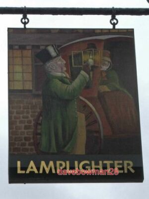 FOTO STRATFORD-UPON-AVON LAMPENLICHT PUBSCHILD ICH DACHTE, ER WÜRDE DIE ST BELEUCHTEN