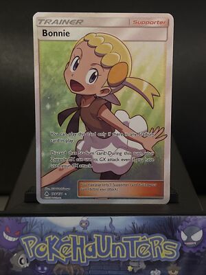 Pokemon Karte Bonnie 128/131 Ultra Rare Full Art Verbotenes Licht Trainer LP