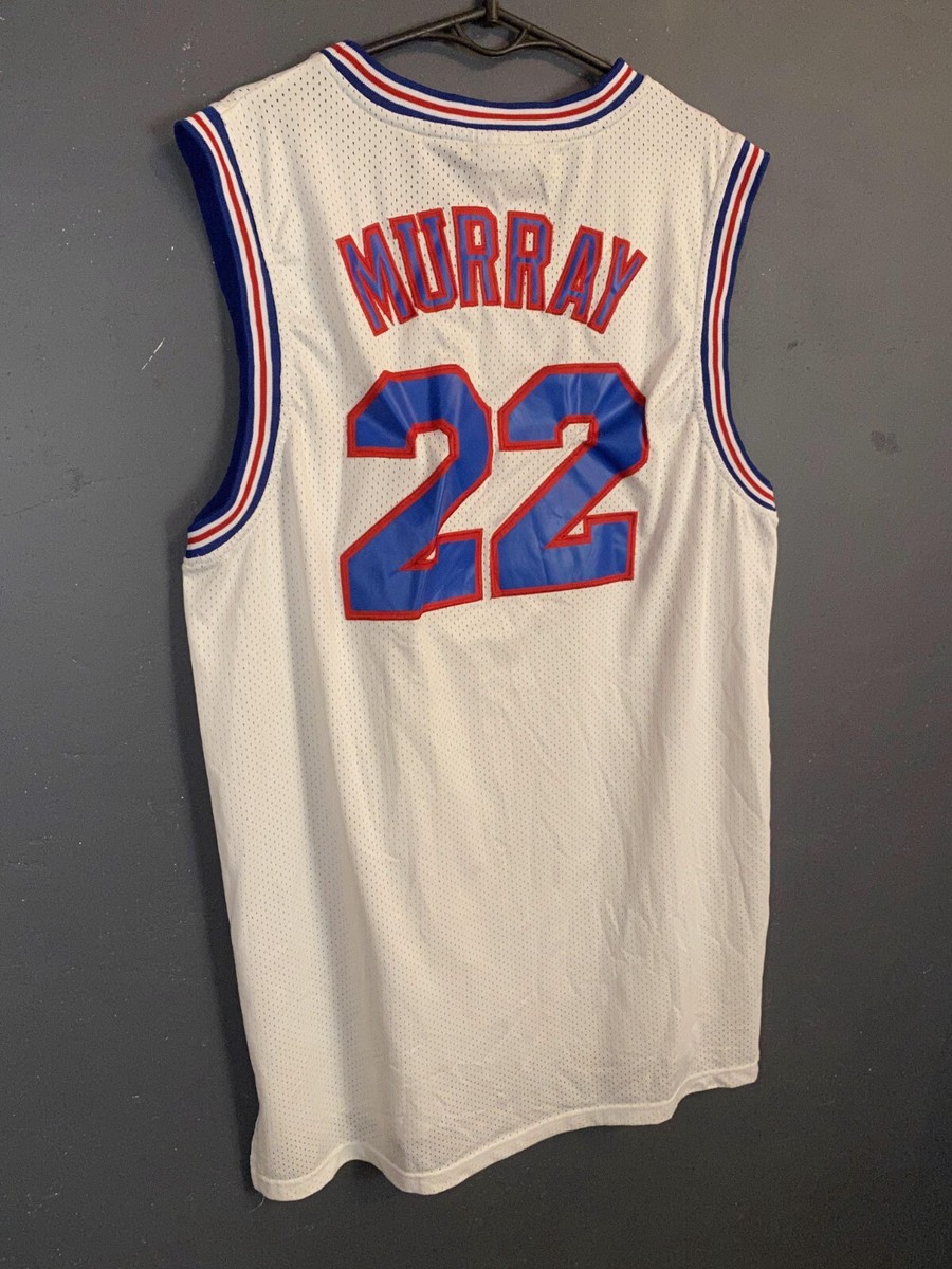 MENS CHAMPION SPACE JAM BILL MURRAY #22 NBA BASKETBALL SHIRT