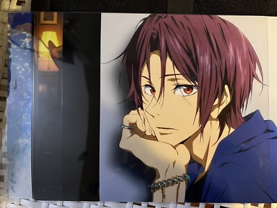 Free! Eternal Summer CHARACTERS MOOK VISUAL FRAME - RARE Special