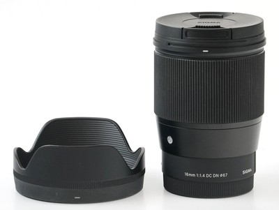 Sigma 16mm f/1.4 Contemporary DC DN Contemporary Lens for Sony E Mount