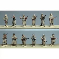 1/72 Scale WWII US Infantry Miniature Set Soldiers for Diorama Unassembled