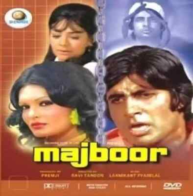 MAJBOOR - DVD - Amitabh Bachchan - Parveen Babi, Pran, Farida Jalal - BRAND NEW 