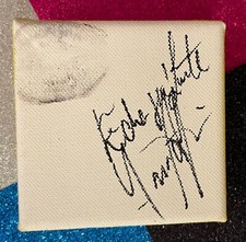 YARA SOFIA Echa Pa'lante Kiss Signed Canvas Protect Dolls Rupaul Drag Race Queen