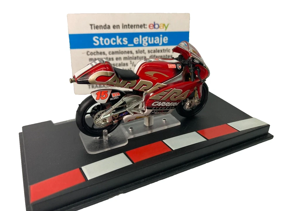 IXO ALTAYA 1/24 APRILIA RSW125 ROBERTO LOCATELLI 2004 STOCKS EL GUAJE - Imagen 2 de 3