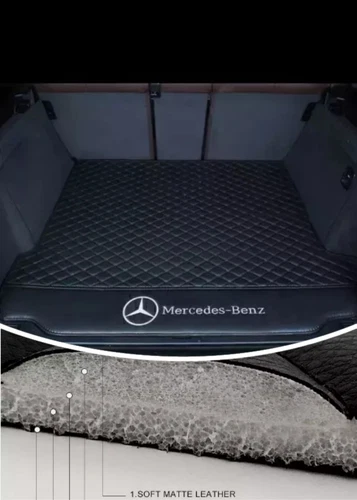 For Mercedes Benz Models 1995-2023 Car Floor Mats Carpets Custom PU Leather Rugs - Imagen 4 de 14