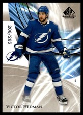 2020-21 SP Game Used Golden Burst Victor Hedman 206/265 Tampa Bay Lightning #86