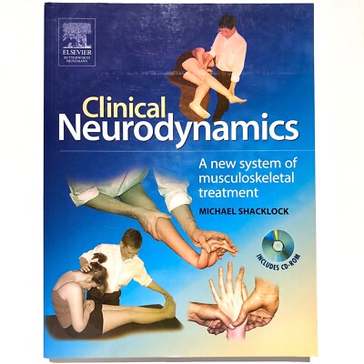 【裁断済】clinical Neurodynamics Clinical Neurodynamics by Michael Shacklock Paperback with CD-ROM