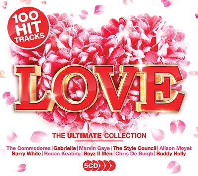 LOVE - BUDDY HOLLY, BARRY WHITE, RONAN KEATING, ALISON MOYET U.A.   5 CD NEU 