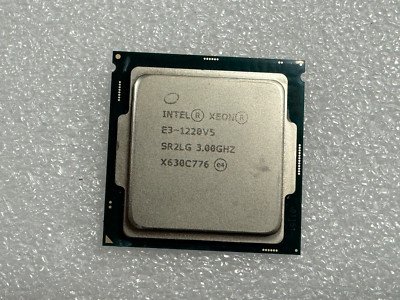 Intel Xeon E3-1220V5 3.00GHz 4-Core 6MB CPU Processor Socket LGA 1151 SR2LG