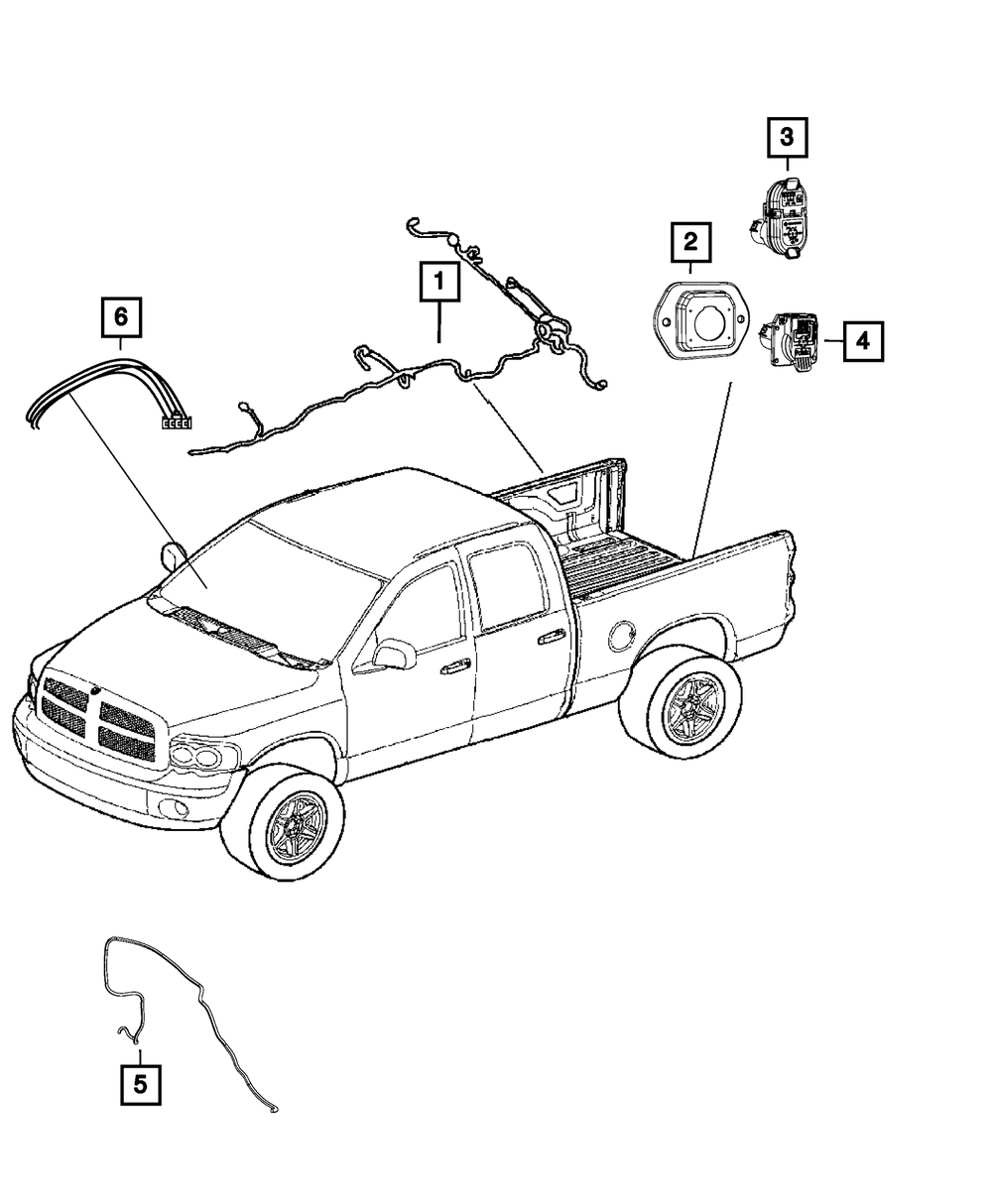 Genuine Mopar Chassis Wiring 68149978AB eBay