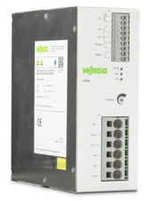Wago 787-915 UPS Charger and Controller DIN Mount 24VDC 40A Rail Power Supply