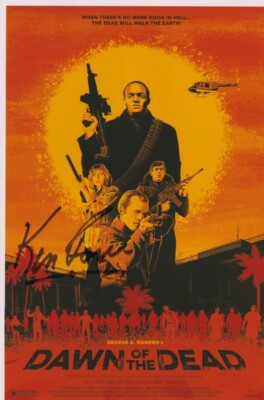KEN FOREE signed Autogramm 20x30cm DAWN OF THE DEAD in Person autograph COA