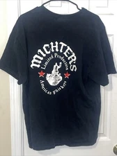 Michters Kentucky Limited Production American Bourbon Whisky T-Shirt XL Black
