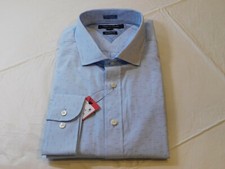 Tommy Hilfiger Long Sleeve Button Up Shirt 100's 2 Ply Classic Fit L 78C8803 038