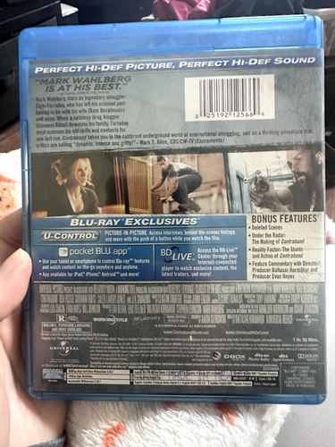 Contraband (Blu-ray/DVD, 2012, 2-Disc Set, Includes Digital Copy UltraViolet)✔ - Picture 2 of 4