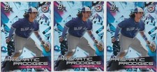 2019 BOWMAN PLATINUM BO BICHETTE TORONTO BLUE JAYS PRISMATIC PRODIGIES 3CT LOT