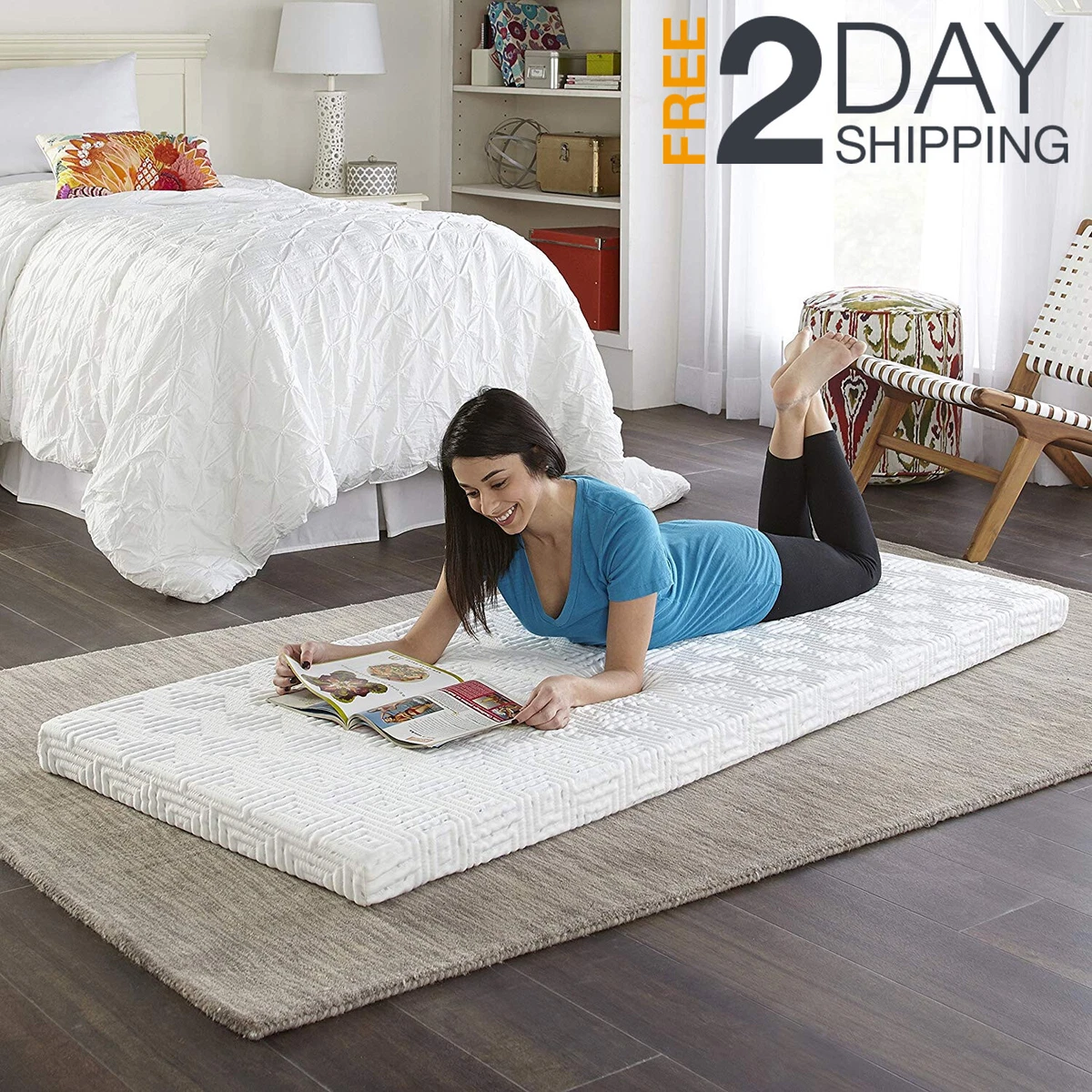 Camping top mattress topper