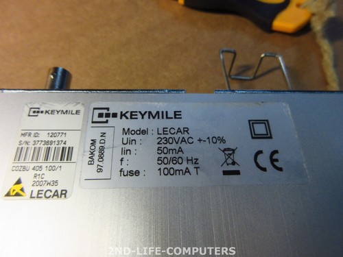 Modem KEYMILE LECAR HDSL - INCL G.703 120OHM module - Photo 3/3