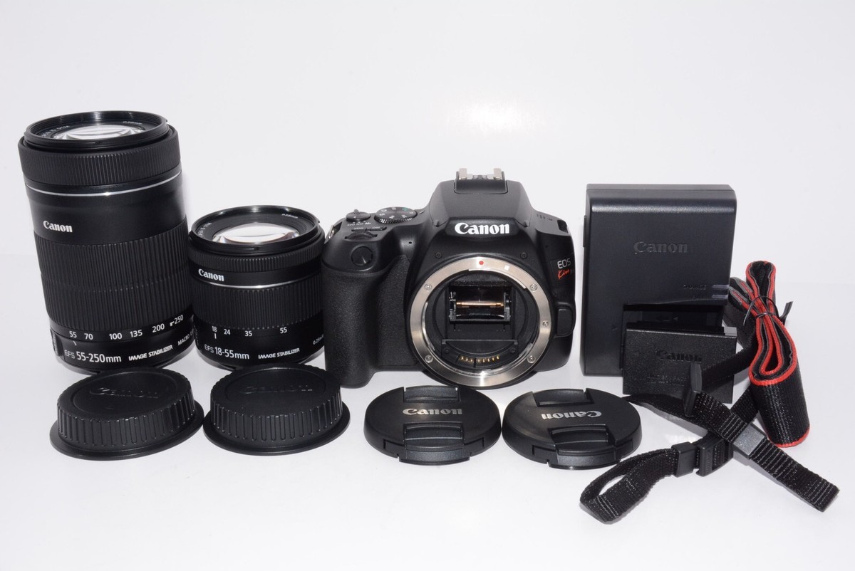 N.MINT/Less than 1000shots] Canon EOS Kiss X10 Double Zoom Kit