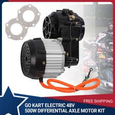 48V 500W Electric Differential Axle Brushless Motor Go Kart ATV Scooter Trike