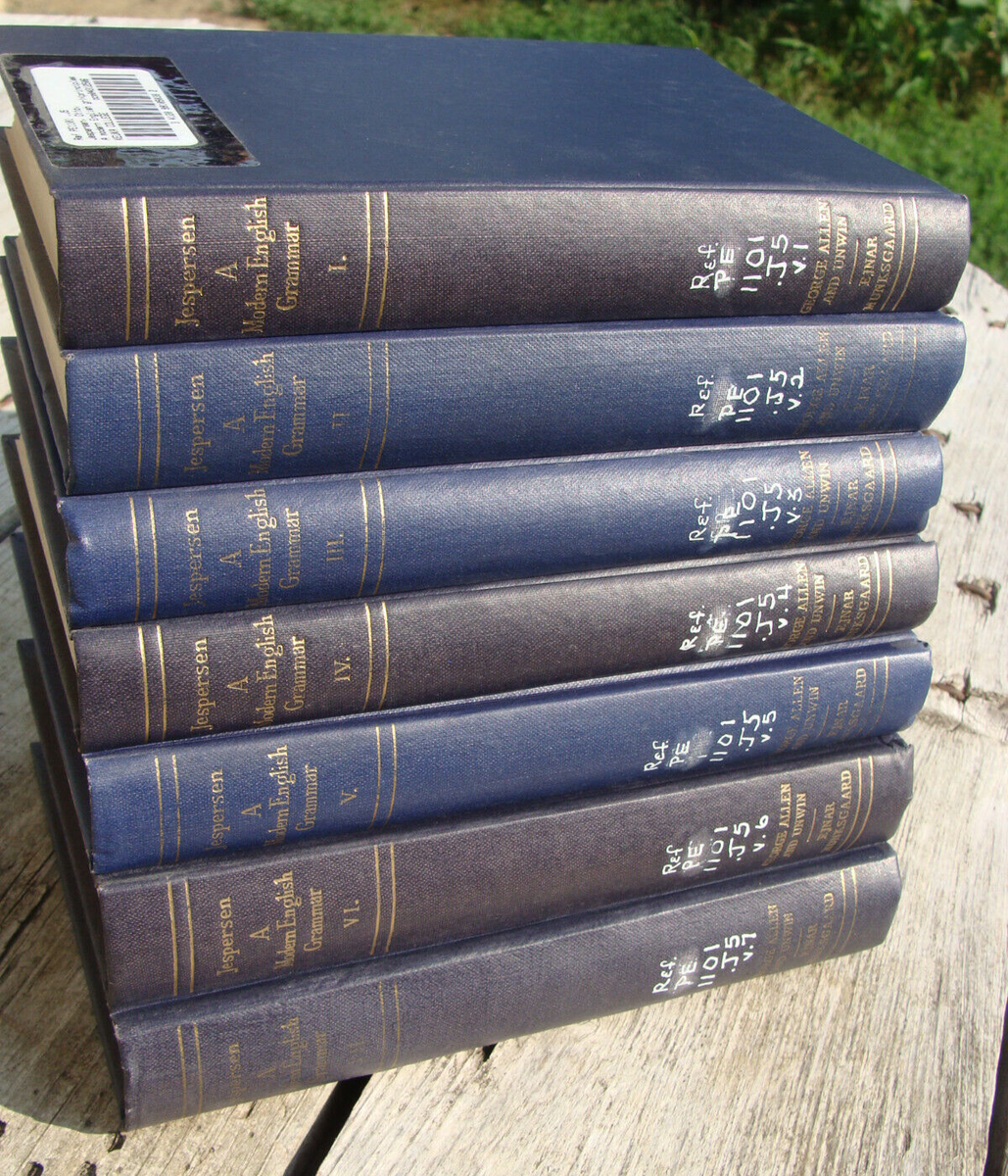 A Modern English Grammar On Historical Principles (1965 HC