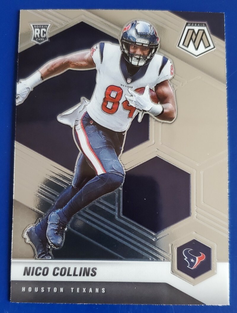 2021 Panini Mosaic Nico Collins Houston Texans #330 RC