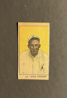 1920 W 519 1 1 Strip Card Leon Cadore #14